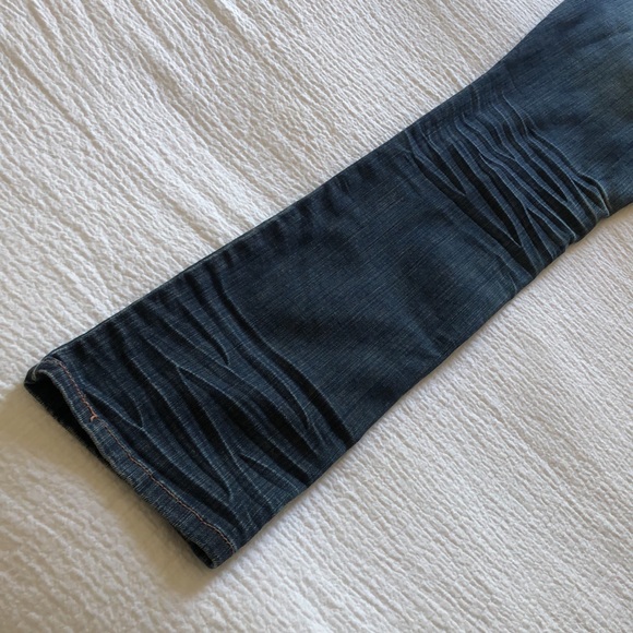 Z co Jeans Medium Wash Distressed Straight Fit Junior Size Denim - Picture 11 of 16